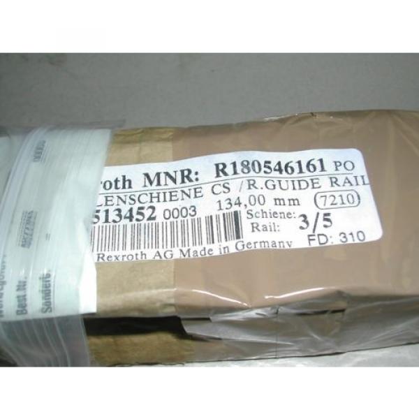 Rexroth R180546161 CS Roller Guide Rail 134,00MM Origin NO BOX B2 #2 image