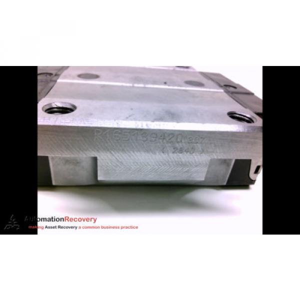 BOSCH REXROTH R165139420 GUIDE RAIL RUNNER BLOCK, LENGTH: 4-5/16#034;,, Origin #3 image