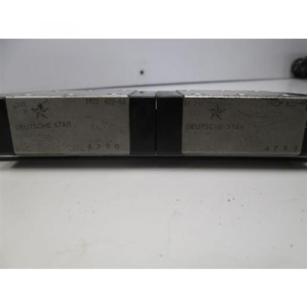 Deutsche Star Rail, Length: 820mm, Size: 20mm w/x2 Bearing Blocks 1622-822-10 #3 image