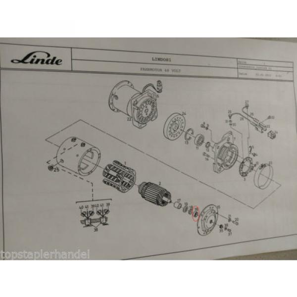 Nadellager Lager Fahrmotor 42x30 Linde Nr. 009248270 Typ E16/12/15/16 BR 322,324 #3 image