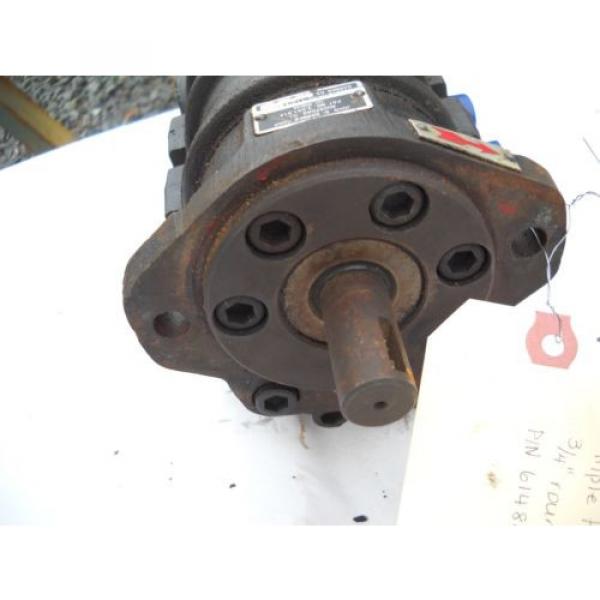 JOHN S BARNES CORP TRIPLE HYDRAULIC PUMP 6148201P01 WITH 3/4&#034; ROUND SHAFT #4 image