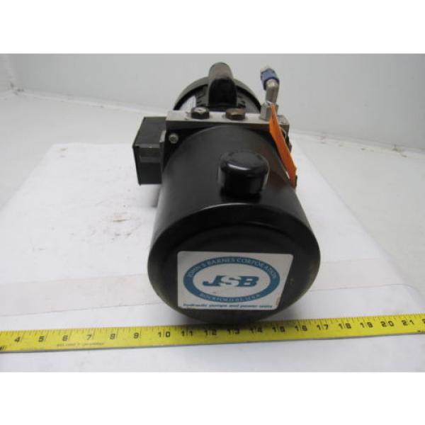 John S. Barnes Corp C6C17FZ5A Hydraulic Pump w/Leeson 1/2 HP Motor 115/208-230V #2 image