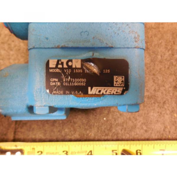 Origin VICKERS POWER STEERING PUMP # V10-1S3S-11C20-L-125 #3 image