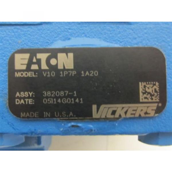 Vickers / Eaton 382087-1, V10 Series Hydraulic Pump #2 image