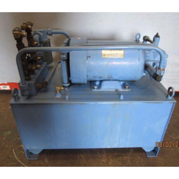 NACHI HYDRAULIC POWER UNIT VARIABLE VANE VDC-1B-2A3-HU-1688K/OF8830000 MOTOR #2 image