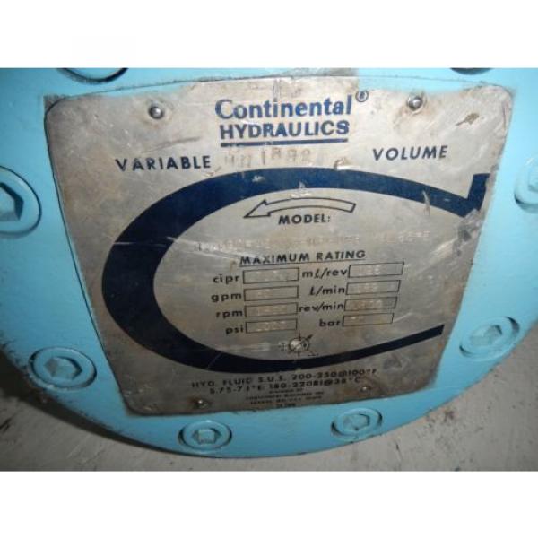 Continental PVRDF42A10RF-0-5-Y4185-E Hydraulic Press Comp Vane Pump 60GPM #3 image