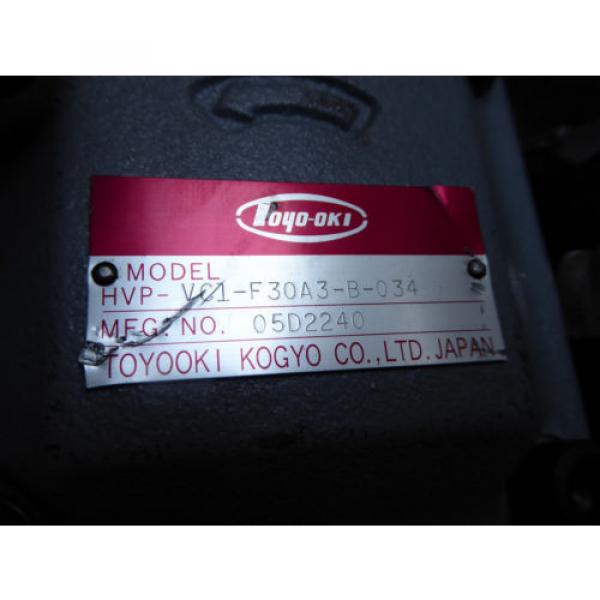 NEW TOYOOKI VANE PUMP HVP-VC1-F30A3-B-034 #4 image