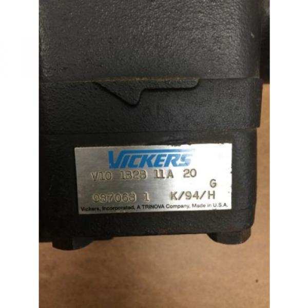 VICKERS HYDRAULIC PUMP V10 1B2B 11A 20  Loc 92C #4 image