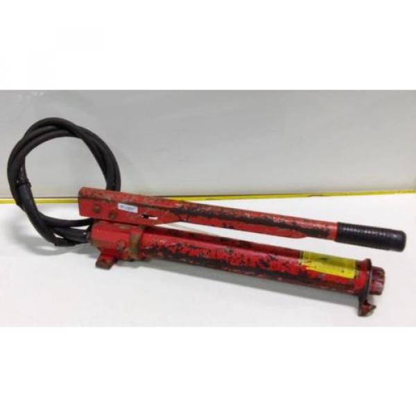 H.H. BRAGG &amp; SONS HYDRAULIC HAND PUMP W HOSE #1 image