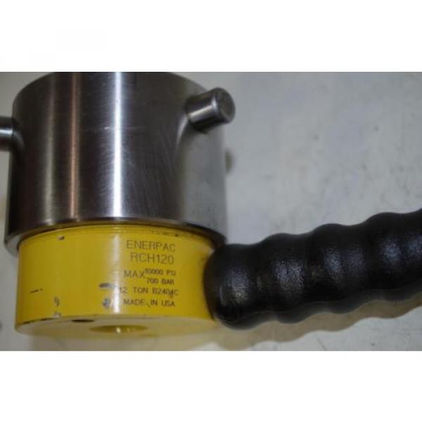 ENERPAC HYDRAULIC CYLINDER   RCH120  10,000PSI   12TON  CYLINDER   CODE: HC-23 #3 image