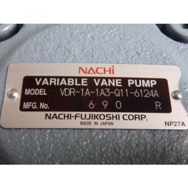 Origin NO BOX - NACHI VARIABLE VANE PUMP_VDR-1A-1A3-Q11-6124A_VDR1A1A3Q116124A #5 image