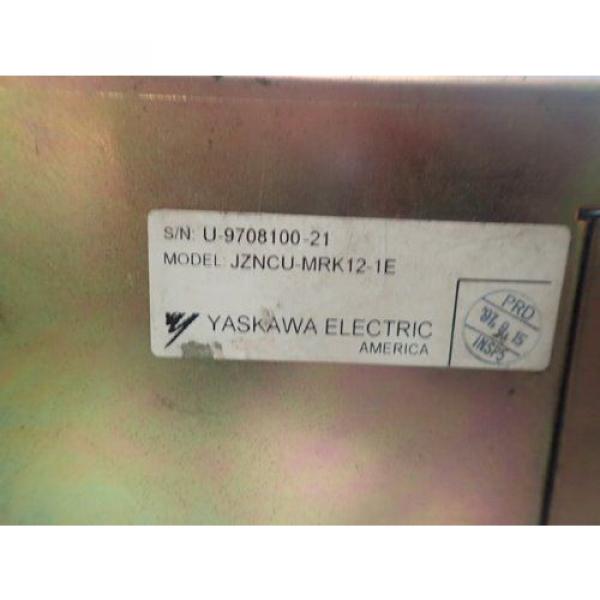 USED YASKAWA JZNCU-MRK12-1E YASNAC ABSO,CPS-18FB,V7Y16963,MCP01,MCP02B,BOXZG #2 image