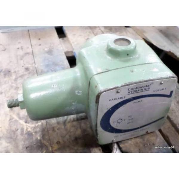 CONTINENTAL HYDRAULICS PVR2-15B06-RM-0-1-C VARIABLE VOLUME PUMP #4 image