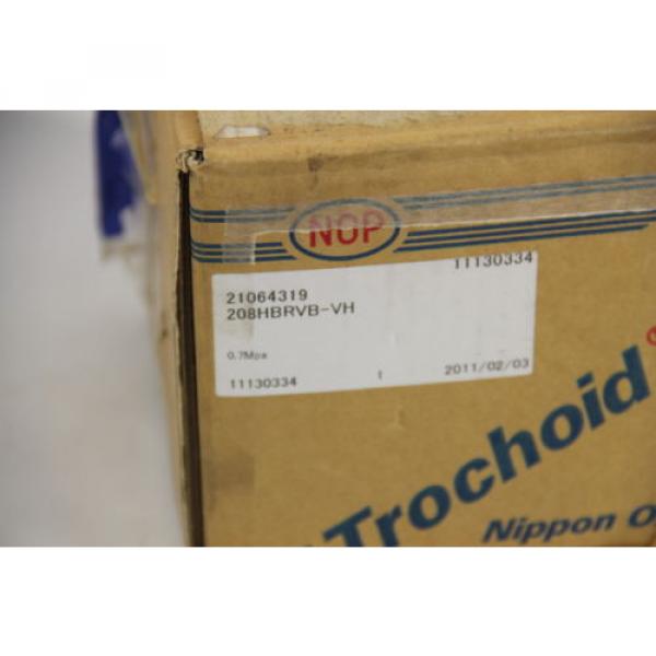 Nippon TOP-208HBR Trochoid Pump, Port Size 1/2 BSPT, w/ Relief Valve 2VBH #3 image