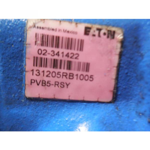 Origin VICKERS PISTON PUMP # PVB5-RSY # 02-341422 #5 image