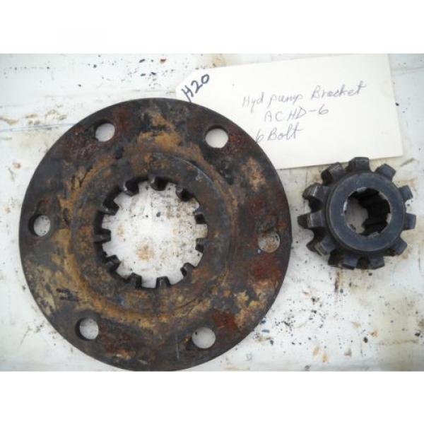 ALLIS CHALMERS HD5 HD6 HYDRAULIC PUMP DRIVE GEARS ADAPTER SPLINED #1 image