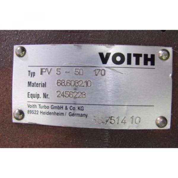 VOITH TURBO IPV 5 - 50 170 IPN /5 - /80 HIGH PRESSURE INTERNAL GEAR PUMP NEW #3 image