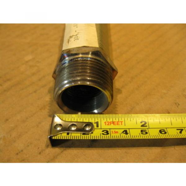 Suction Tube 304 Stainless .010” Mesh Screen Filter Tip 1NPTx12” Pickup Strainer #5 image