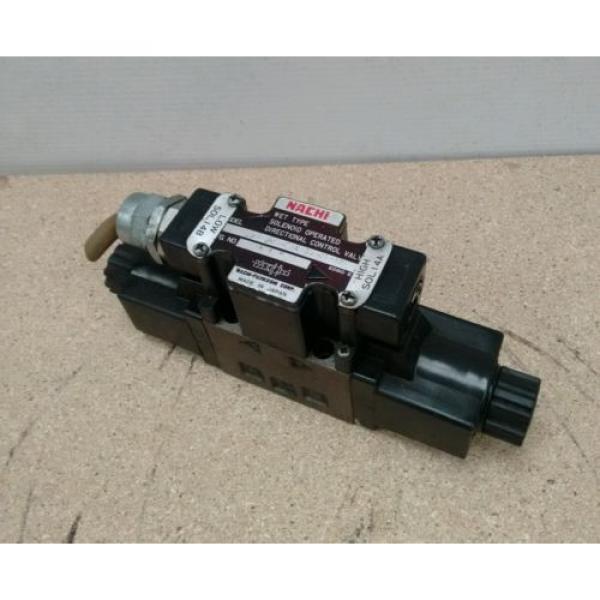 NACHI SOLENOID HYDRAULIC VALVE SS-G01-E3X-GR-C1-12 #1 image