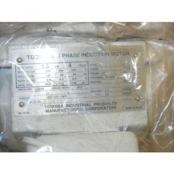 NACHI TOHOKU SEIKI PVC1-1AS-1.5-4-TA-4029A NEW PUMP W/ MOTOR PVC11AS154TA4029A #2 image