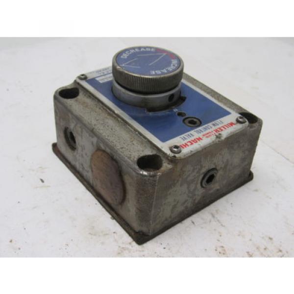 Miller Nachi CFT-G02-13G-E30 Hydraulic Flow Control Valve #5 image