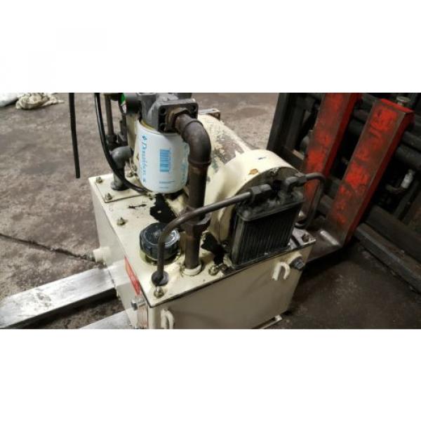 Nachi 3 HP Hydraulic Unit, Nachi Vane Pump # VDR-1B-1A3-U-1146K, OFF OKUMA LATHE #3 image