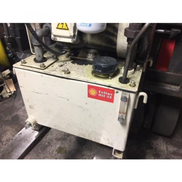 Nachi 3 HP Hydraulic Unit, Nachi Vane Pump # VDR-1B-1A3-U-1146K, OFF OKUMA LATHE #4 image