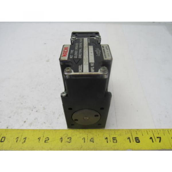 Nachi S-G01-B3X-GRZ-D2-32 Hydraulic Solenoid Directional Control Valve #1 image