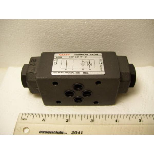 origin Nachi OCP-G01-W1-21 Modular Valve #1 image