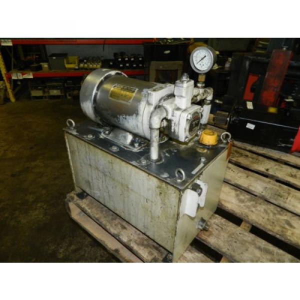 Nachi 2 HP 15kW Hydraulic Unit w/ Tank, VDS-0B-1A3-U-10, Used, WARRANTY #2 image