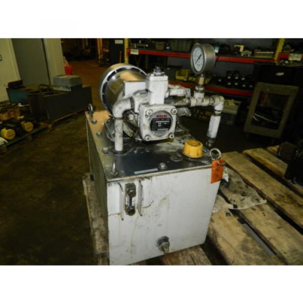 Nachi 2 HP 15kW Hydraulic Unit w/ Tank, VDS-0B-1A3-U-10, Used, WARRANTY #3 image