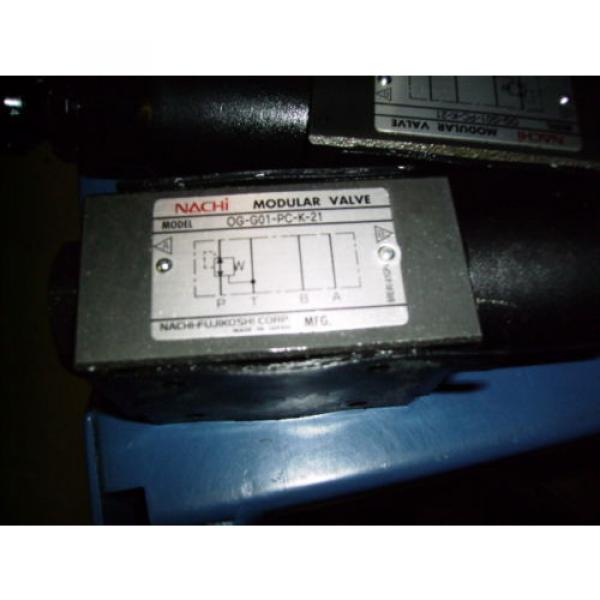 Nachi Modular Valve, # OG-G01-AC-K-21  Origin HYDRAULIC DIRECTIONAL #2 image