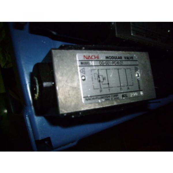 Nachi Modular Valve, # OG-G01-AC-K-21  Origin HYDRAULIC DIRECTIONAL #3 image