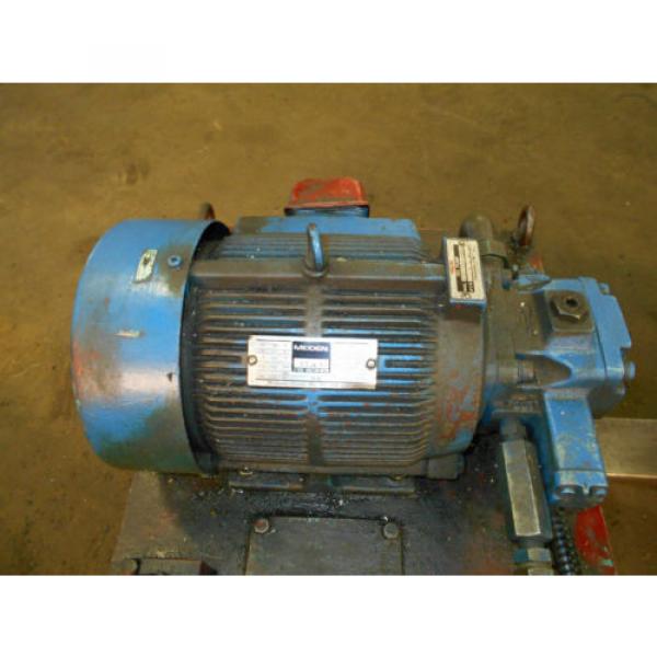 Nachi 3 HP 22kW Complete Hyd Unit w/ Tank, # S-8780, 1980, Used, WARRANTY #5 image