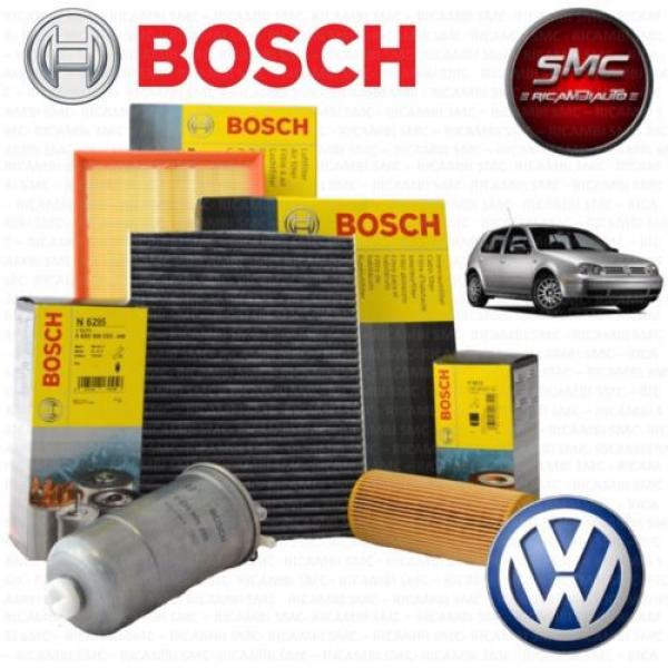 INSPEKTIONSPAKET FILTERSET 4 FILTER OEM BOSCH VW GOLF 4 IV (1J1) 1.9 TDI 74 KW #1 image