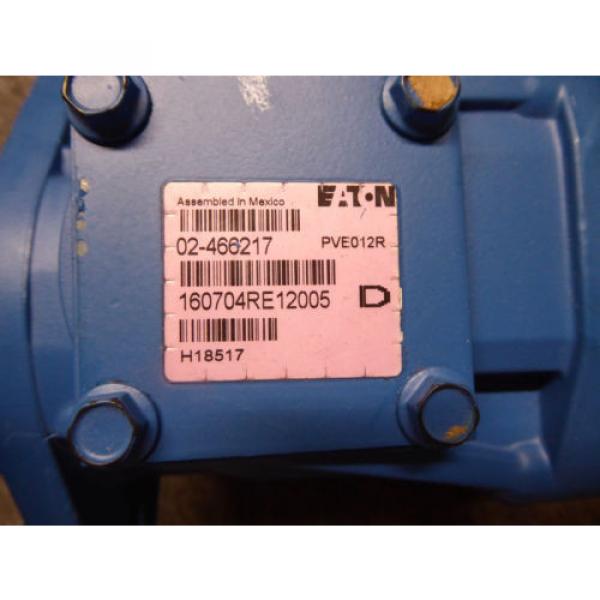 NEW EATON VICKERS PISTON PUMP 02-466217 # PVE012R #4 image