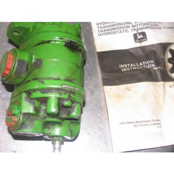 John Deere Tractor Eaton Hydrostatic Pump #2 image