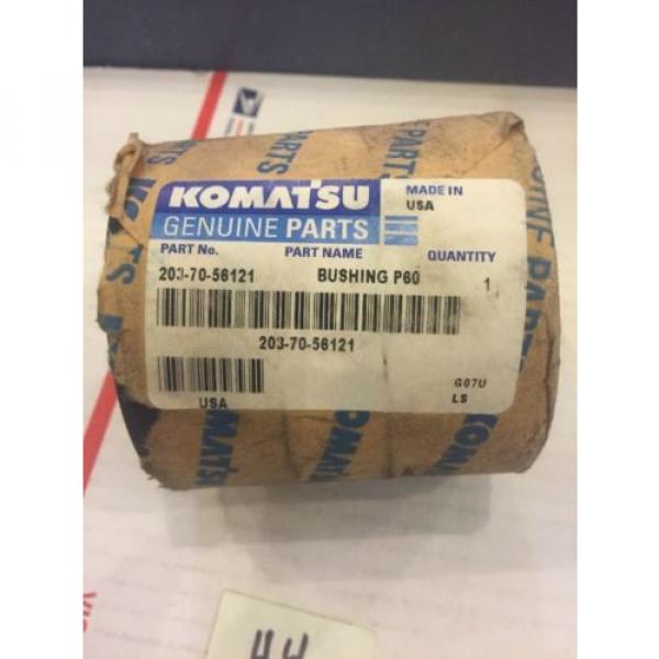 New OEM Genuine Komatsu PC Series Excavator Boom Bushing 203-70-56121 Warranty #4 image