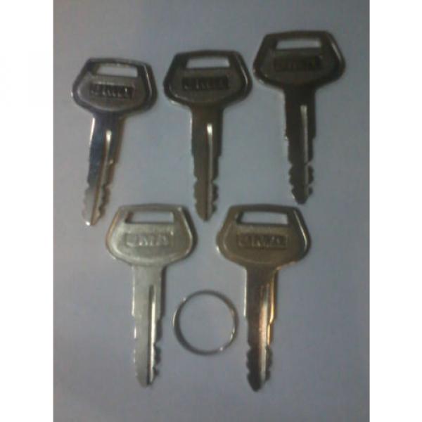 5X FIVE 787 Komatsu Key&#039;s for  Plant Equipment Heavy Duty fast dispatch get them #4 image