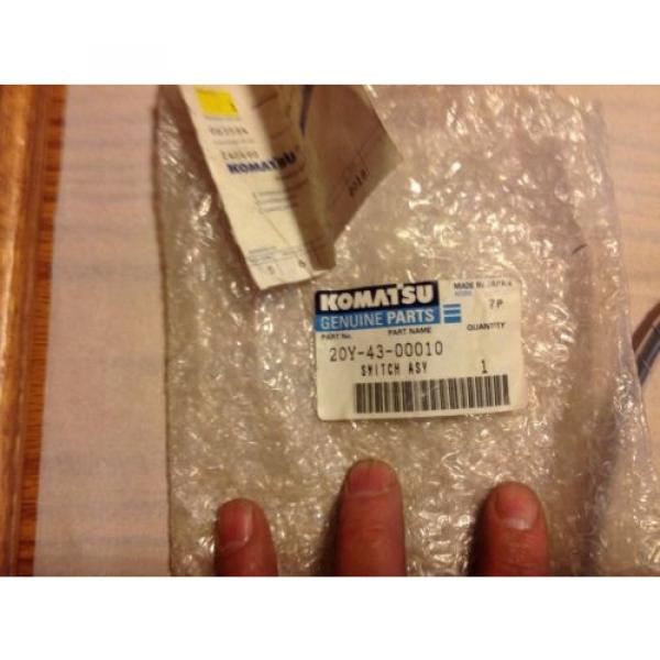 Komatsu Switch Assembly 20Y-43-00010 NOS #4 image