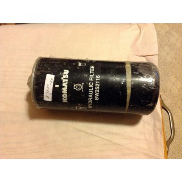 GENUINE KOMATSU PARTS BW252116 HYDRAULIC FILTER ASSEMBLY, BW 252116, N.O.S #2 image