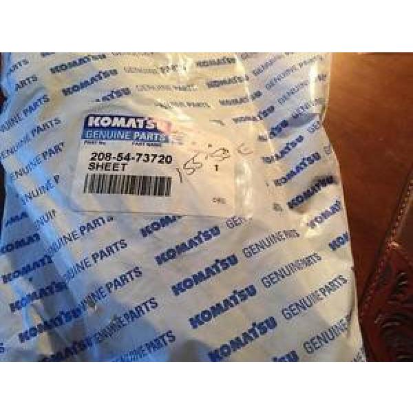 Genuine Komatsu Parts 2085473720 #1 image