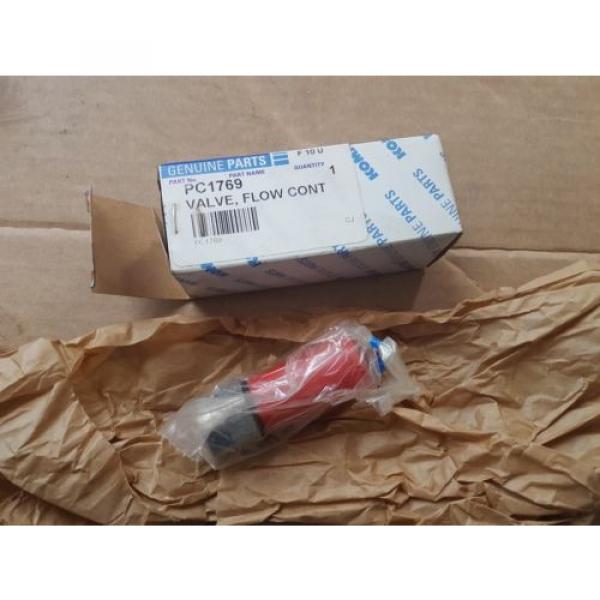 New Komatsu Flow Control Valve PC1769 #1 image