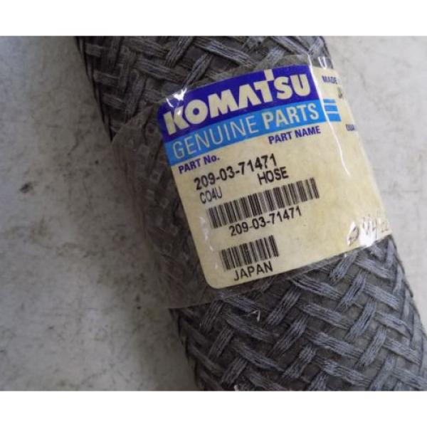 NOS KOMATSU GENUINE  COOLANT HOSE 209-03-71471  S352 #2 image