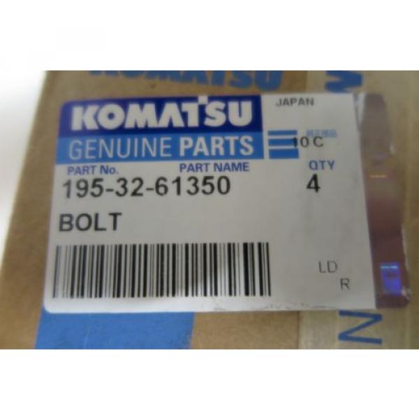 (4)komatsu master link bolt 195-32-61350 (730E) #1 image