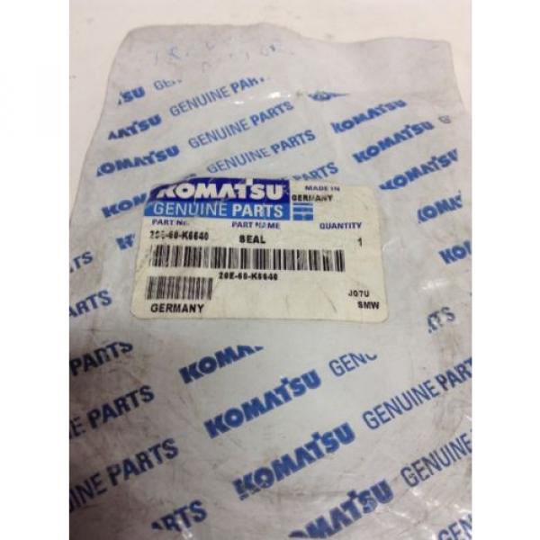 *NEW* GENUINE KOMATSU SEAL  PART # 20E-60-K6640! *Warranty* *Fast Shipping* #2 image