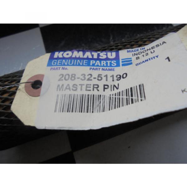 208-32-51190 - KOMATSU, PIN, TRACK MASTER, PC450LC-7, Fits CAT, Caterpillar #2 image