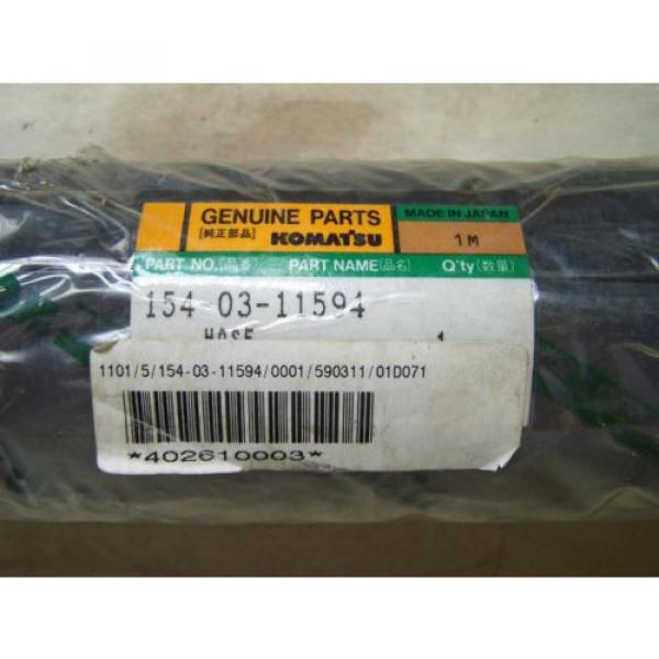 Komatsu Rad? Hose Part No. 154 03 11594 - New In Plastic #2 image