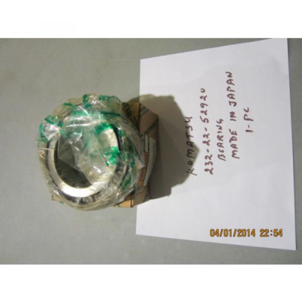 Komatsu 232-22-52920 Bearing Genuine #4 image