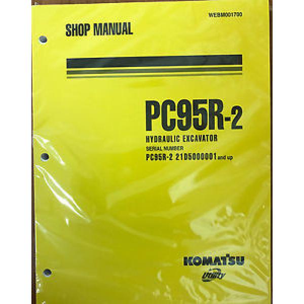 Komatsu Service PC95R-2 Excavator Shop Manual NEW #1 #1 image